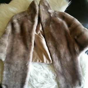 Faux Fur Shawl